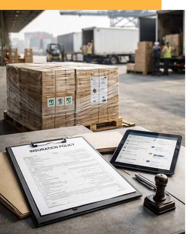 Страхование международных грузов от 3558 руб, полная защита