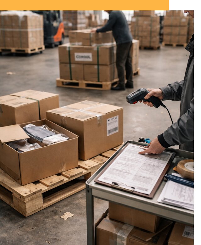 Сборные грузы из Китая: доставка, склад и таможня от 18301