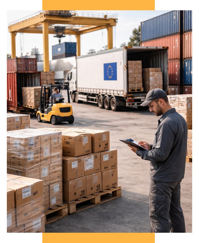 Доставка грузов из Европы от 12200 р., логистика СетСервис-Чхв