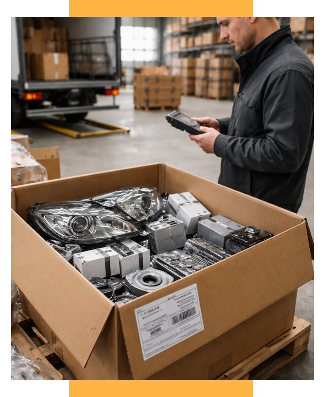 Доставка автозапчастей из Европы под ключ от 12709 р. | СетСервис-Чхв