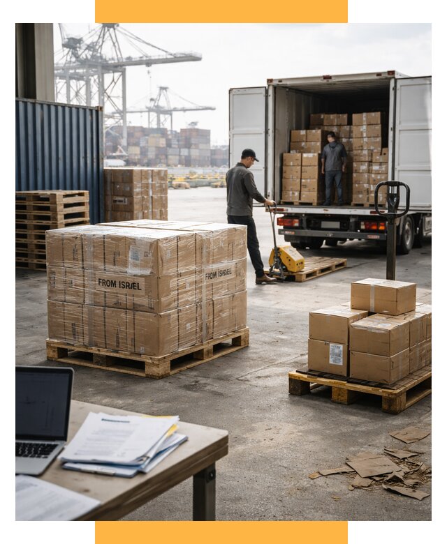 Доставка грузов из Израиля от 15251 р., логистика от СетСервис-Чхв