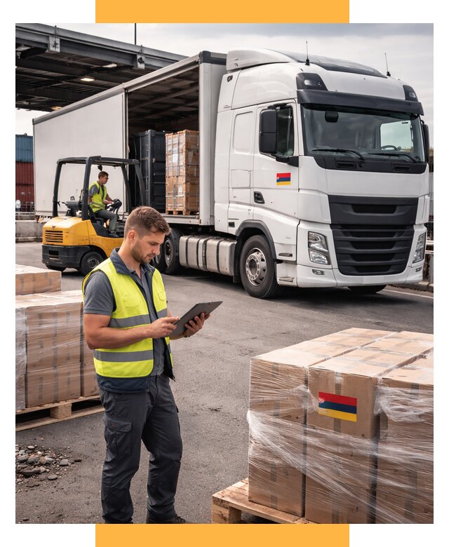 Автоперевозки из Армении от 96587 р. — услуги СетСервис-Чхв