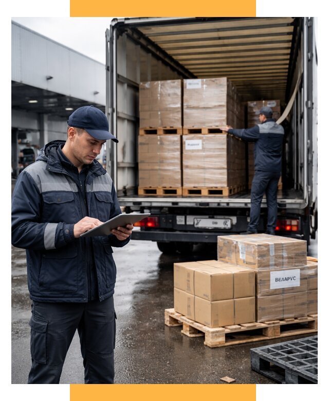 Доставка грузов из Беларуси от 15251 р. логистика СетСервис-Чхв