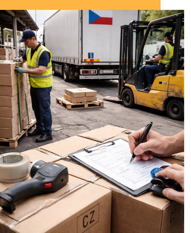 Доставка грузов в Чехию от 35585 руб, международные перевозки