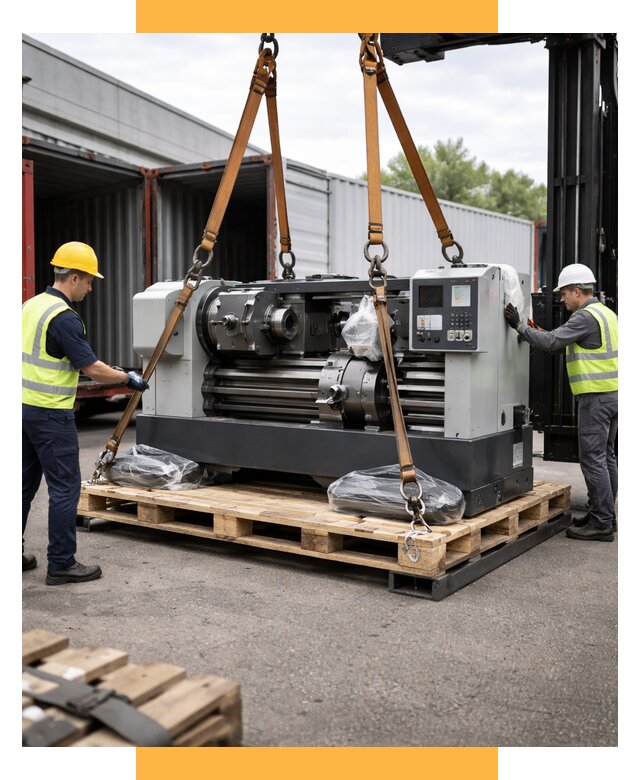 Перевозка станков и таможня от 61002 р. | СетСервис-Чхв логистика