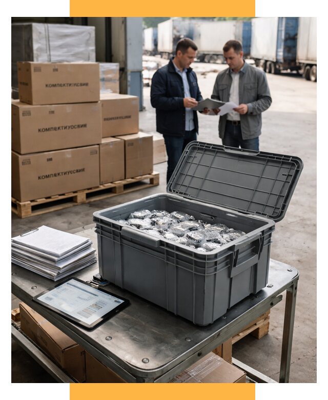 Перевозка комплектующих из Китая от 6609 р. | СетСервис-Чхв