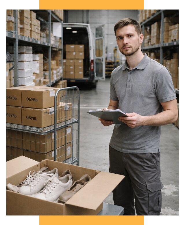 Доставка обуви из Китая и Турции от 4575 р. СетСервис-Чхв