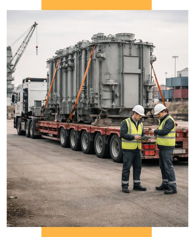 Перевозка негабаритных грузов под ключ от 122004 р., СетСервис-Чхв