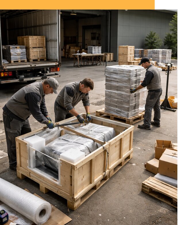 Перевозка выставочных грузов по миру от 25418 руб за м2 с таможней