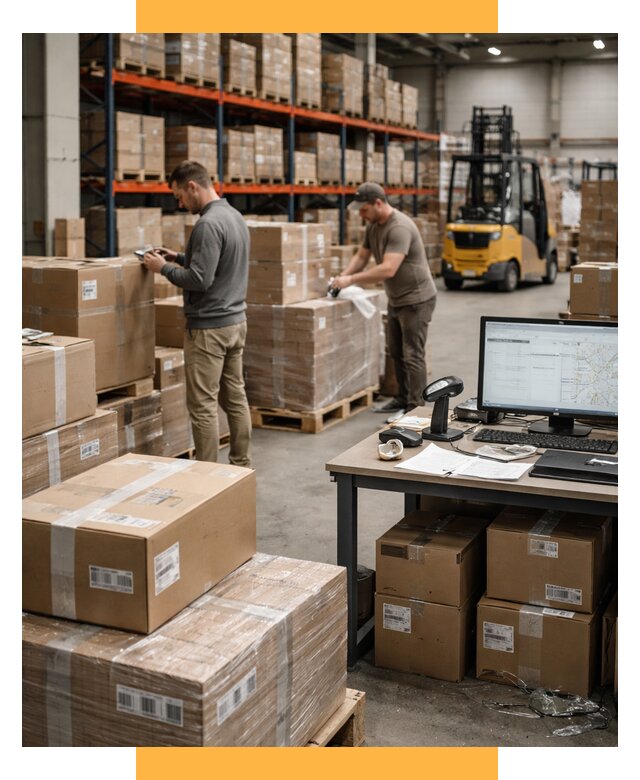 Склад консолидации в Европе от 6609 р., услуги СетСервис-Чхв